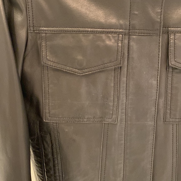 MaxMara Week-end leather jacket - Picture 3 of 7